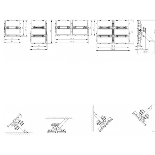 LED Stadium Light VTFDL1417 series - 图片 7